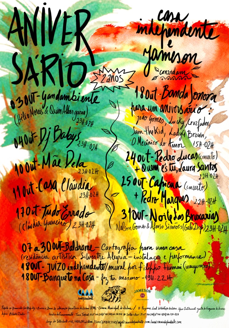 aniversario Casa Independente
