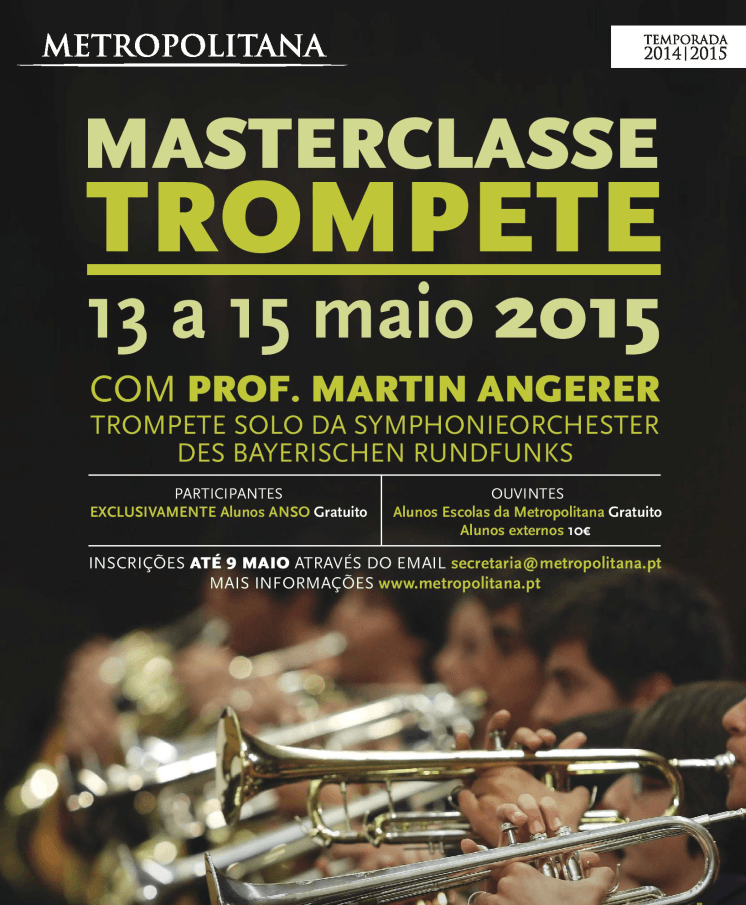 MASTERCLASS TROMPETE metropolitana