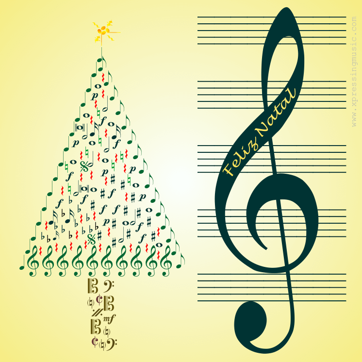 arvore natal musical