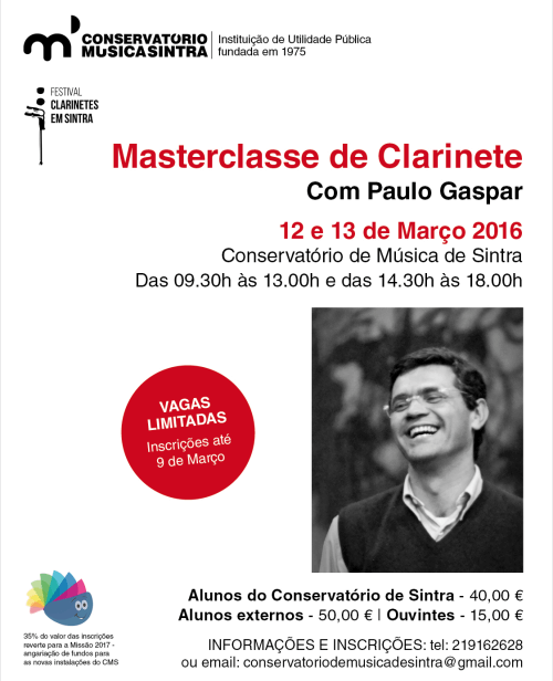 masterclass clarinete sintra