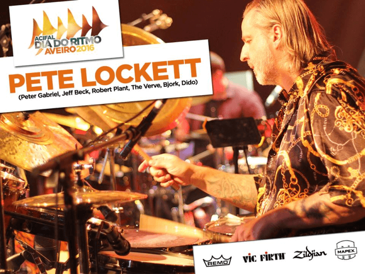 pete lockett baterista em portugal