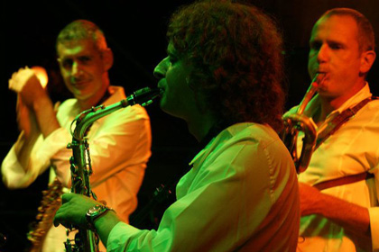 Tritticotrio com Arnolfo Borsacchi, Andrea Coppini e Giacomo Downie