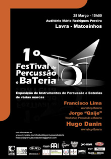 Festival de Percussao e Bateria de Lavra, 1a Edição