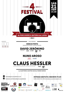 Festival de Percussao e Bateria de Lavra, 4a Edição