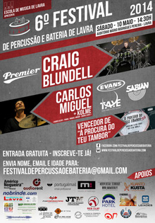 Festival de Percussao e Bateria de Lavra, 6a Edição