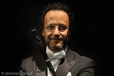 Nuno Inácio, a flauta e o flautista