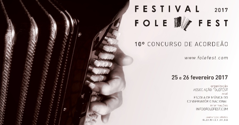 O Acordeão em destaque no Folefest 2017 em Lisboa 