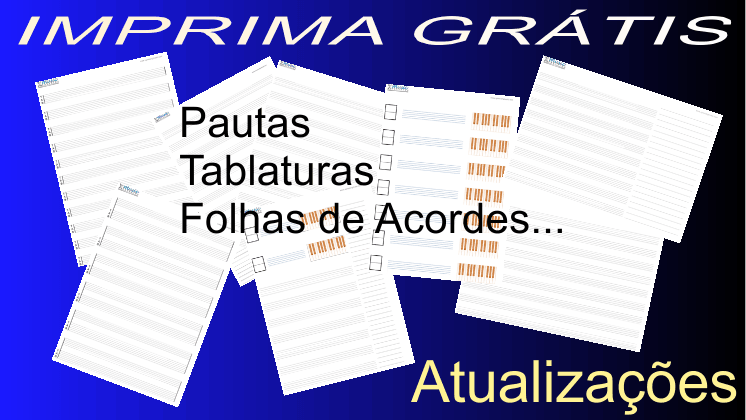 Pautas, tablaturas e folhas de apontamentos para impressão e utilização em aulas de música e noutros contextos musicais foram atualizadas.